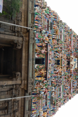 Chennai - Outside Kapaleeswarar Temple architechtural marvel