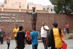 Jallianwala Bagh -People crowd in the front gate area