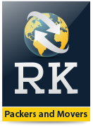 RK Packers and Movers Logo