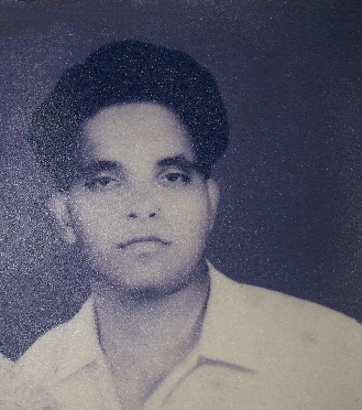 My father - A photo taken soon after his marriage.