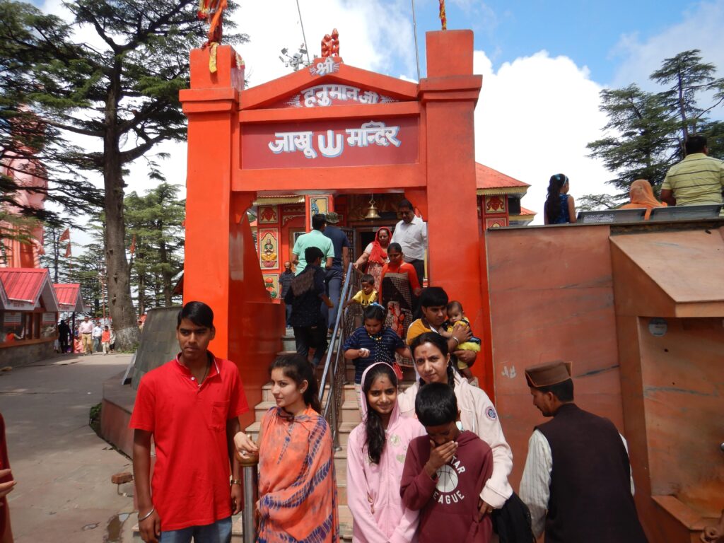 At Jakhoo Temple Shimla